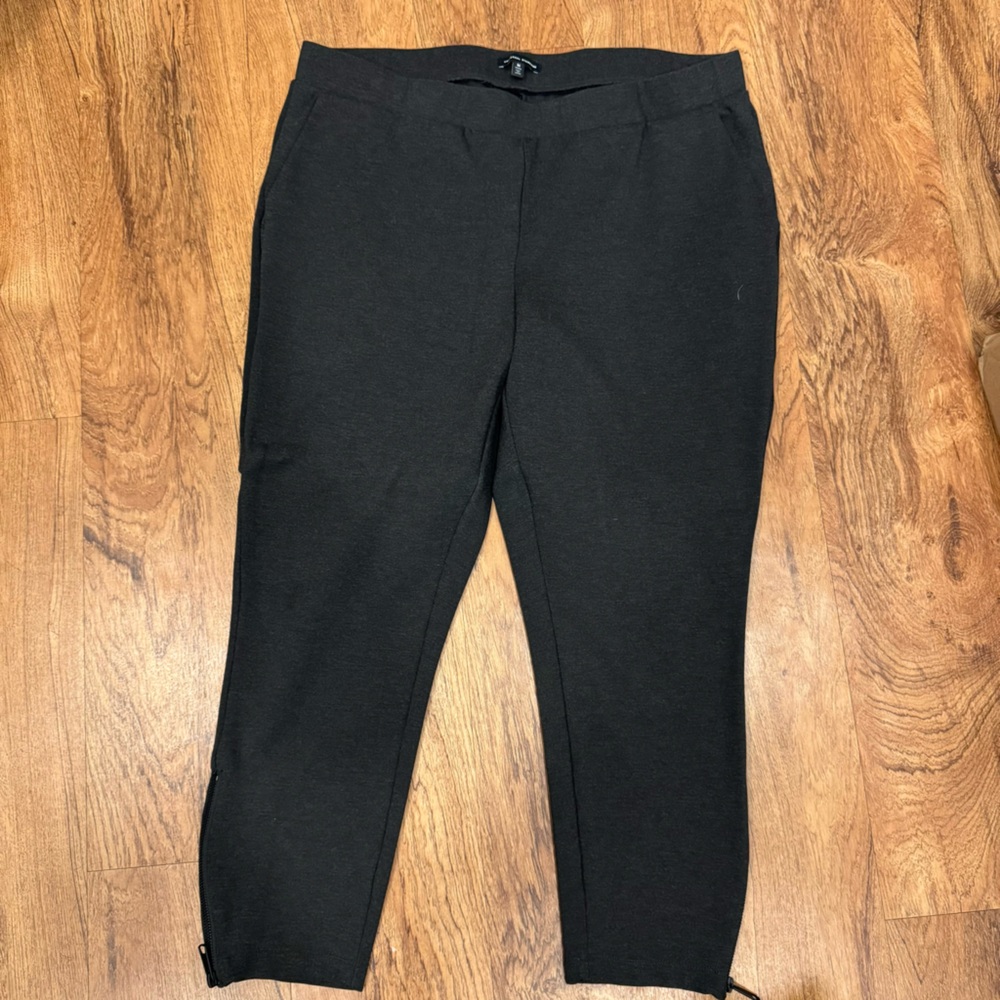Universal Standard charcoal ponte pants (18/20)